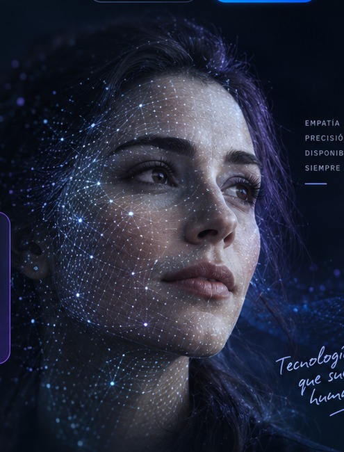 EVE, agente de voz femenino